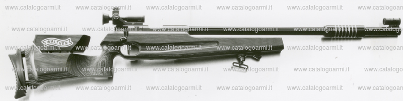 Carabina Walther modello KK 200 S (monogrilletto regolabile tacca di mira a diottra e mirino a tunnel) (9776)