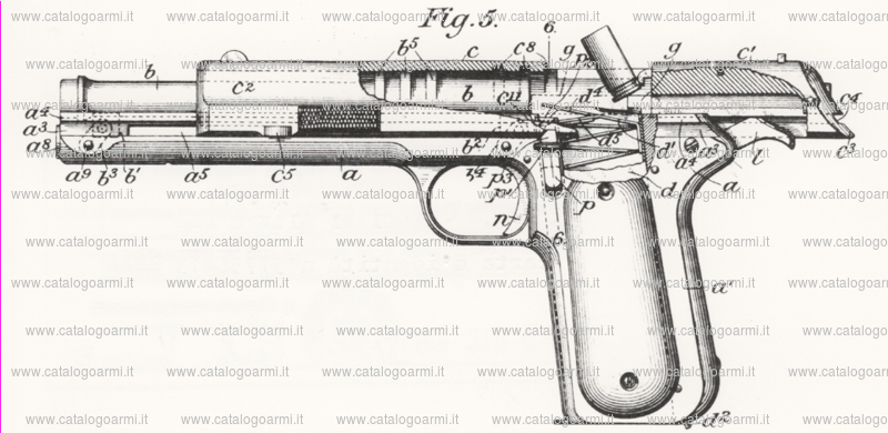 Pistola Colt modello 1902 sporting (4673)