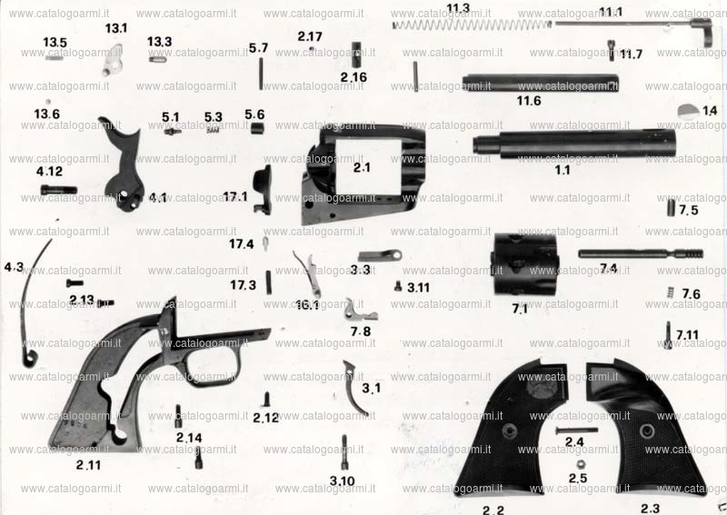 Pistola TANFOGLIO SRL modello E 151 (2675)