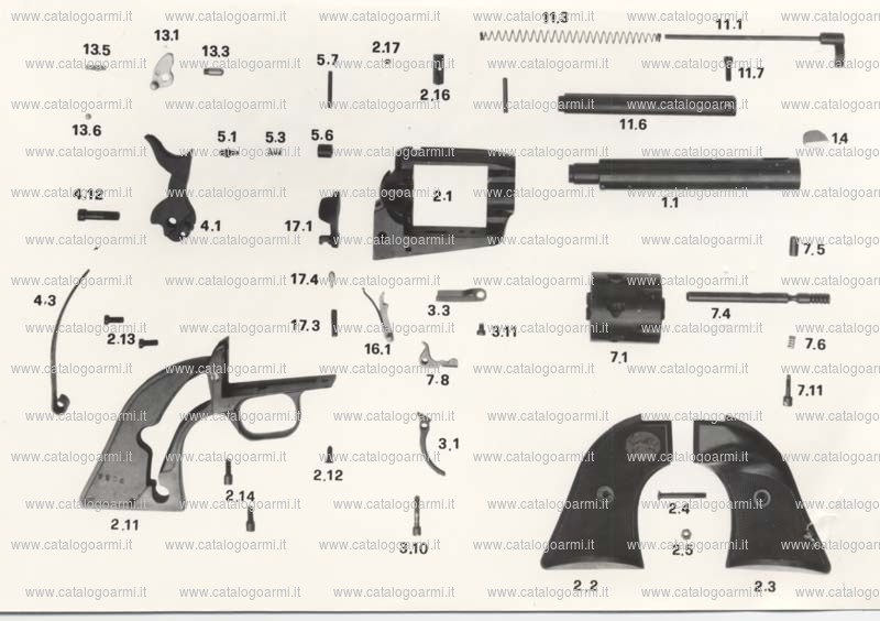 Pistola TANFOGLIO SRL modello E 151 (884)