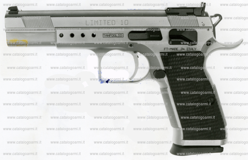 Pistola TANFOGLIO SRL modello Limited 10 (tacca di mira regolabile, finitura brunita o cromata) (9958)