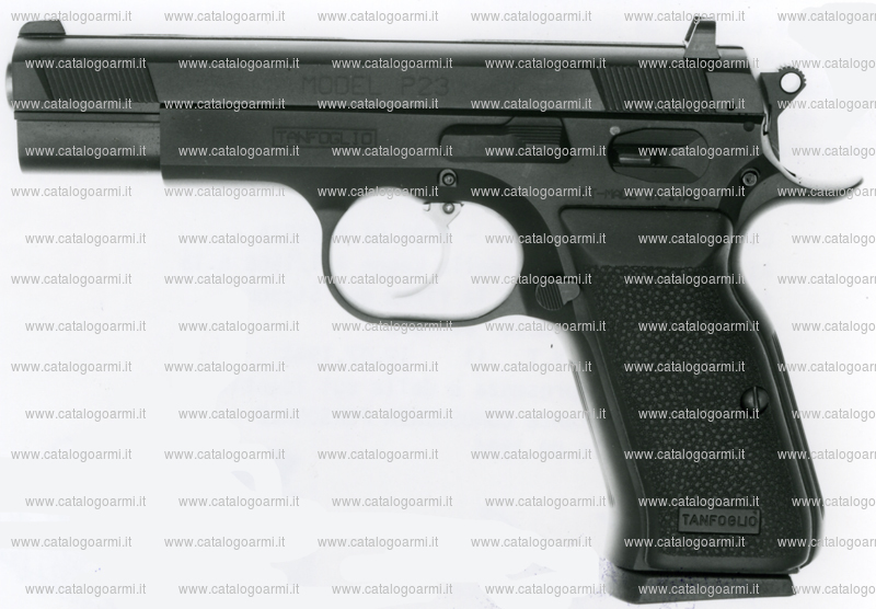 Pistola TANFOGLIO SRL modello P 23 (finitura brunita o cromata) (8946)