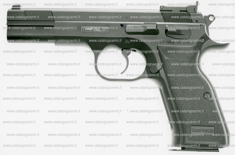 Pistola TANFOGLIO SRL modello P 40 L (tacca di mira regolabile) (finitura brunita o cromata) (9386)