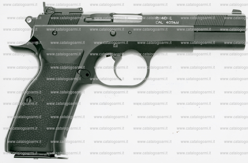 Pistola TANFOGLIO SRL modello P 40 L (tacca di mira regolabile) (finitura brunita o cromata) (9386)