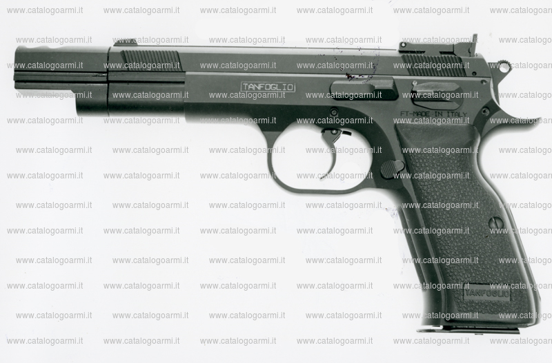 Pistola TANFOGLIO SRL modello P 40 S (tacca di mira regolabile) (finitura brunita o cromata) (9387)