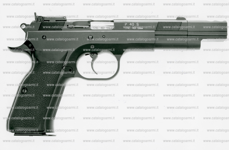 Pistola TANFOGLIO SRL modello P 40 S (tacca di mira regolabile) (finitura brunita o cromata) (9387)