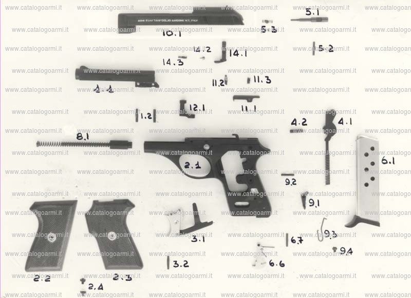 Pistola TANFOGLIO SRL modello TA 40 (2307)