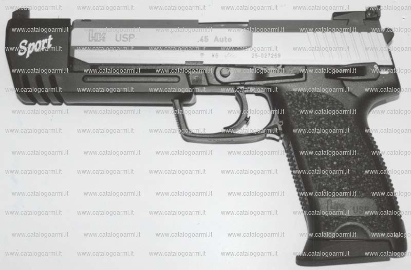 Pistola Heckler & Koch modello USP sport (tacca di mira regolabile) (10278)