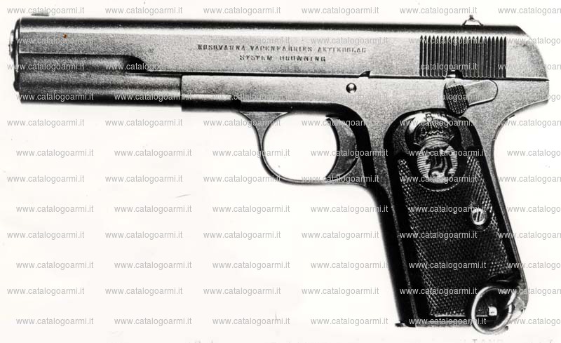 Pistola Husqvarna Vapenfabriks Aktiebolag modello 1907 (3556)