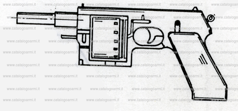 Pistola Ma.Te.Ba. modello MTR 20 (3176)