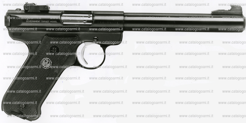 Pistola Ruger modello Mark II Government Target (tacca di mira regolabile) (6229)