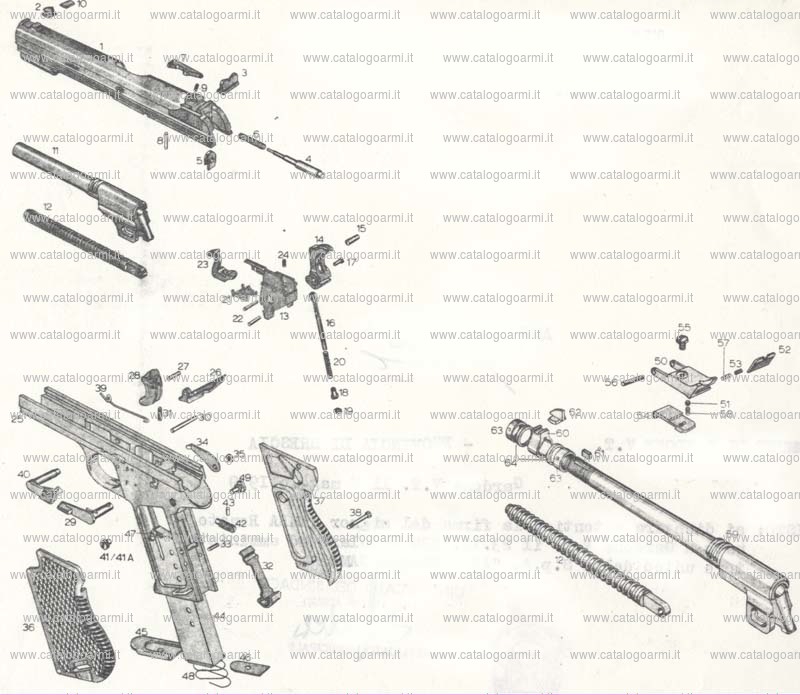 Pistola Sig Hammerli modello P 210-2 (1425)