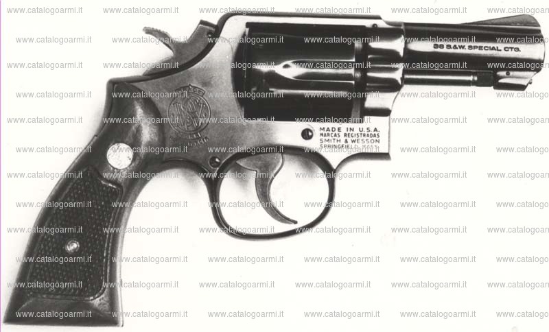 Pistola Smith & Wesson modello 10 Military & Police (con finitura blue) (1971)