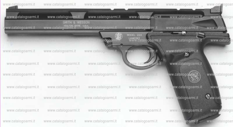 Pistola Smith & Wesson modello 22 A (tacca di mira regolabile) (10865)