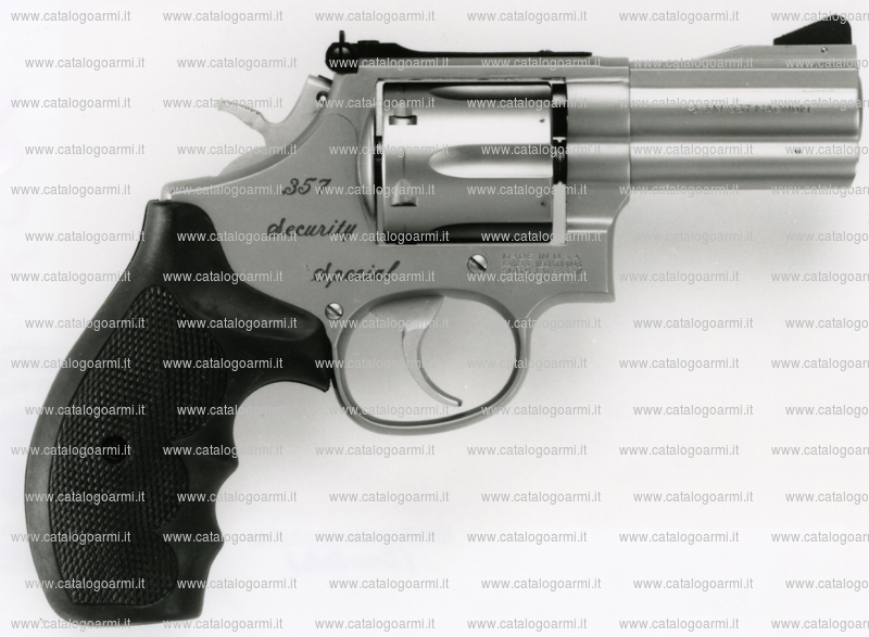 Pistola Smith & Wesson modello 686 Security Special (inox) (tacca di mira regolabile, mirino sostituibile) (9057)