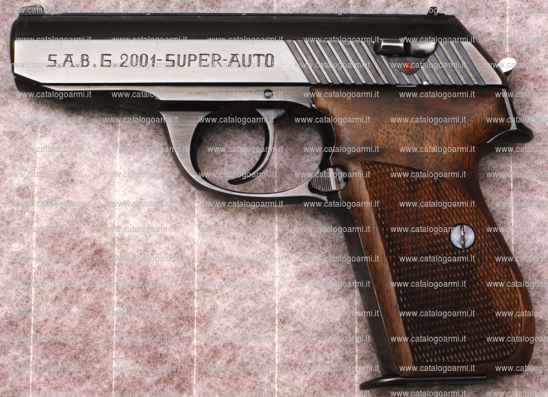 Pistola Societ&Atilde;&nbsp; Armi Bresciane modello Sab G 2001 super auto (6453)