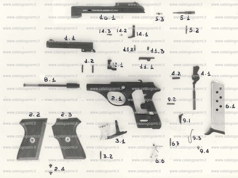 Pistola TANFOGLIO SRL modello GT 22 (2318)