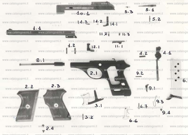 Pistola TANFOGLIO SRL modello GT 22 T E (2321)