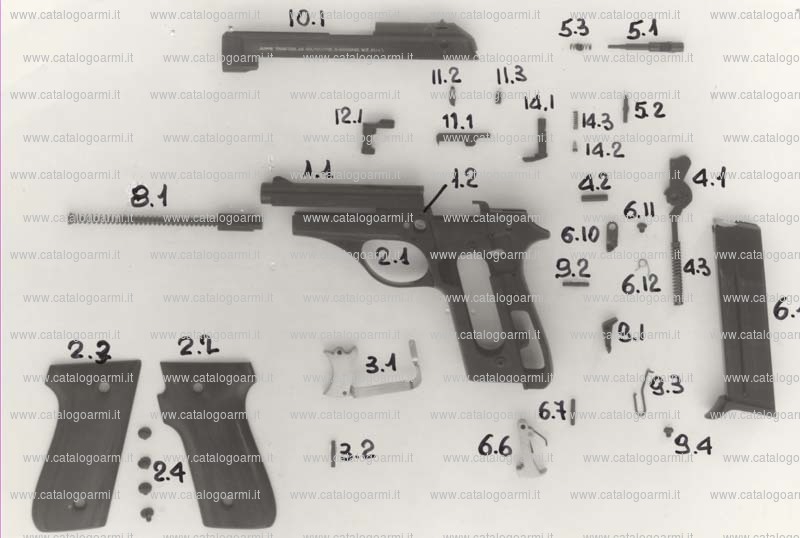 Pistola TANFOGLIO SRL modello GT 32 2 E (1717)