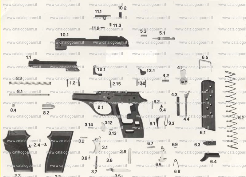 Pistola TANFOGLIO SRL modello GT 32 (887)