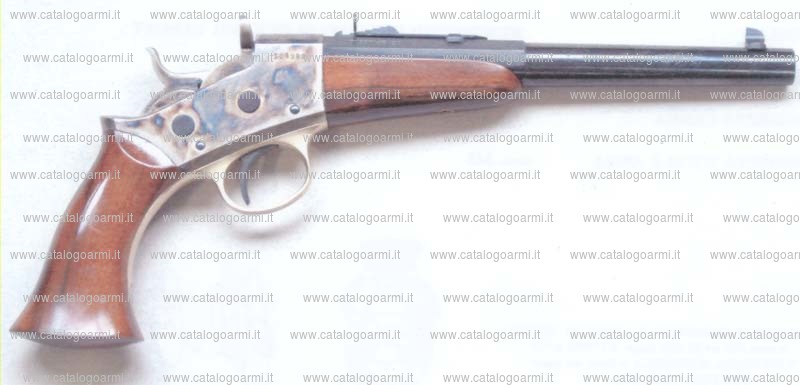 Pistola A. Uberti modello Remington rolling block 1871 Target (14779)