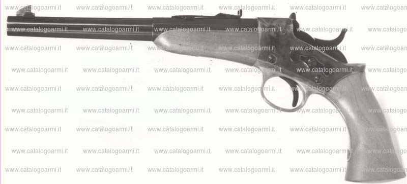 Pistola A. Uberti modello Remington rolling block 1871 Target (1548)