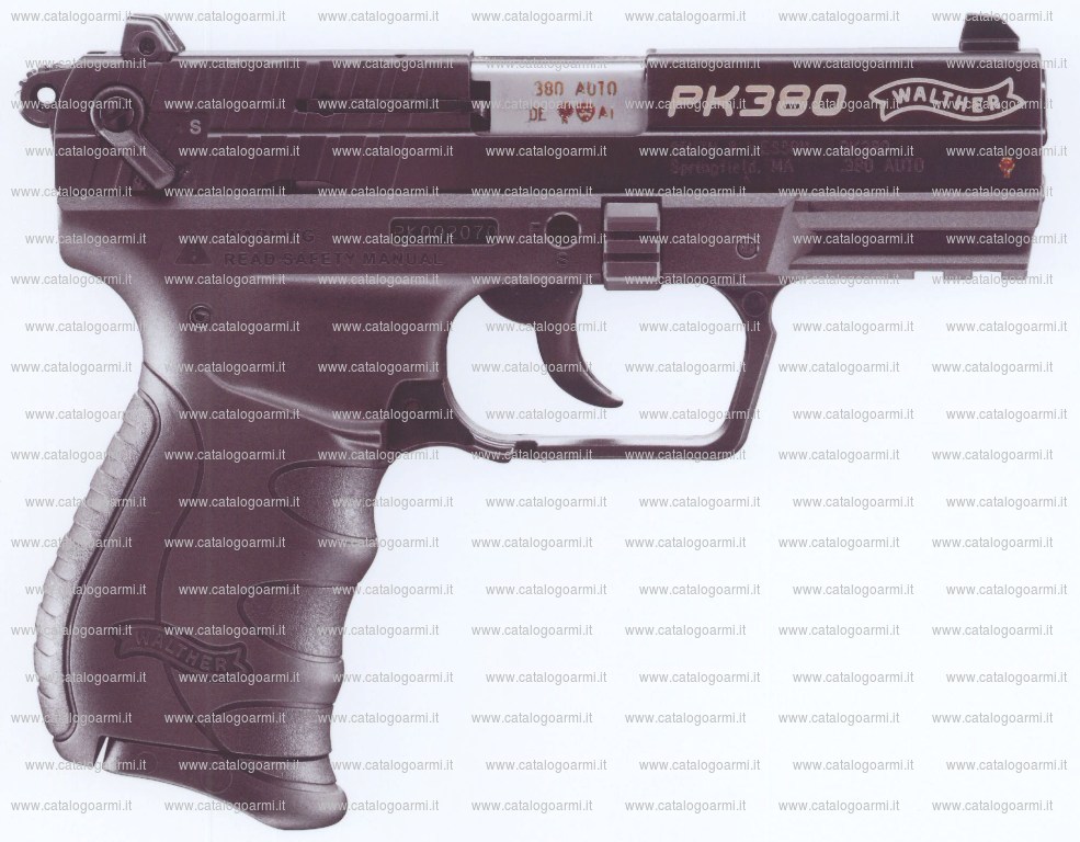 Pistola Walther modello PK 380 (17956)