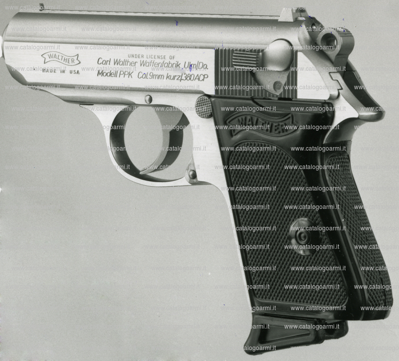 Pistola Walther modello PPK inox (6465)